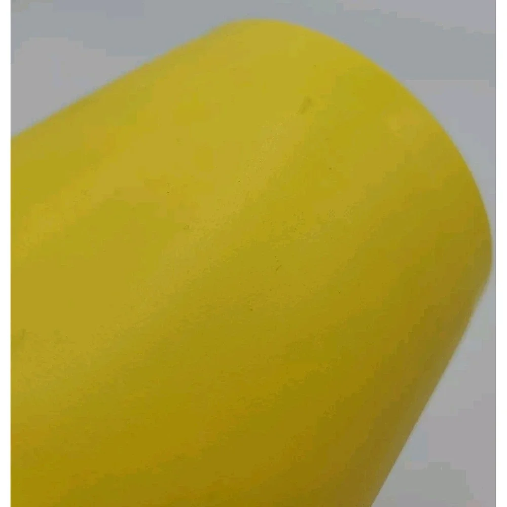 Tupperware Vtg MCM Yellow Servalier Canister #811-14 & Press On‎ Lid 812-44  6